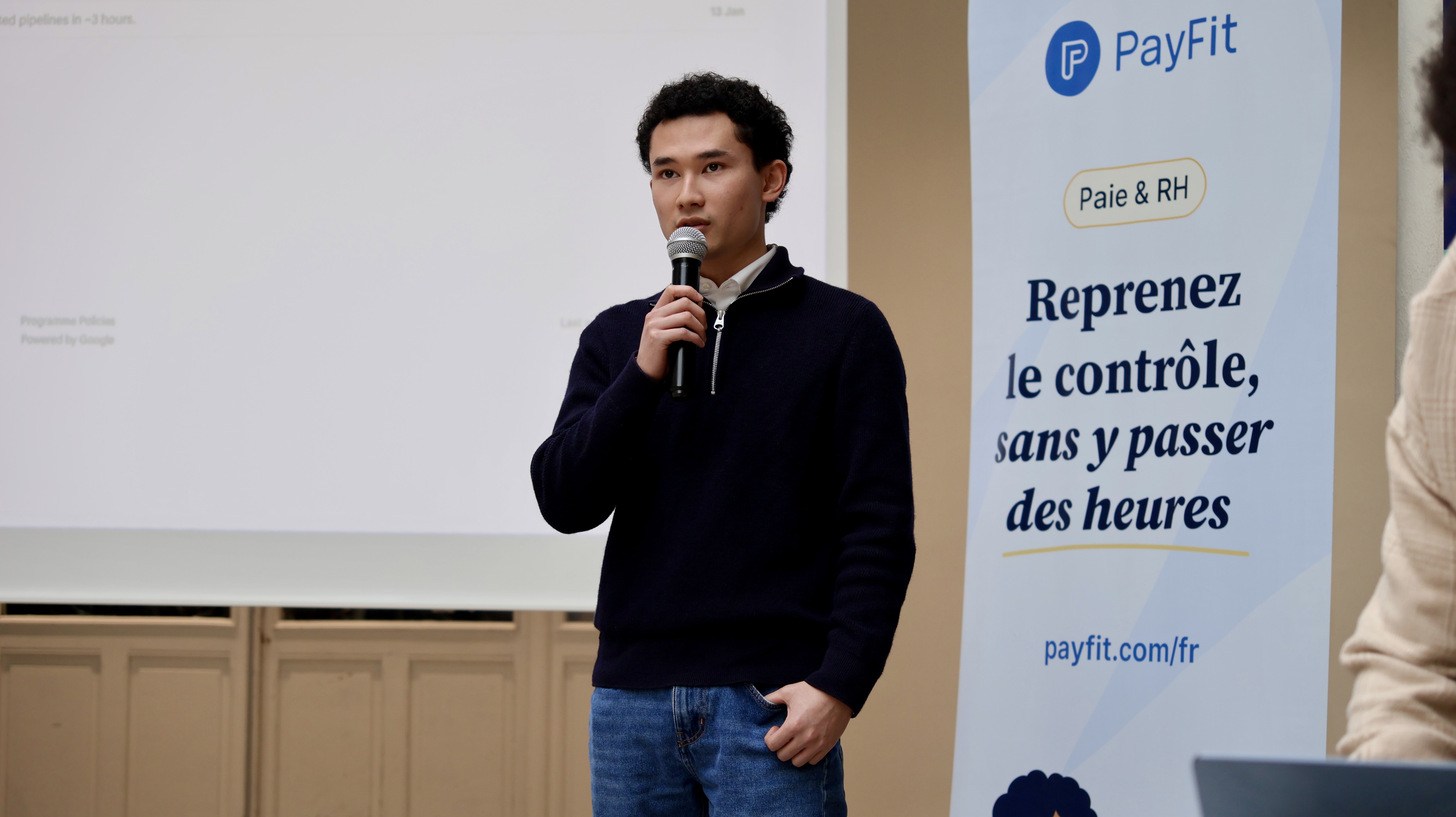 Jean-Li au Hackathon PayFit
